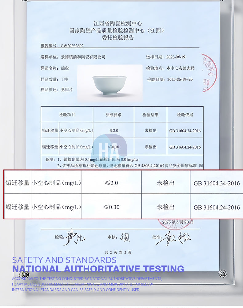Jingdezhen high-white clay bowl and dish set for household use